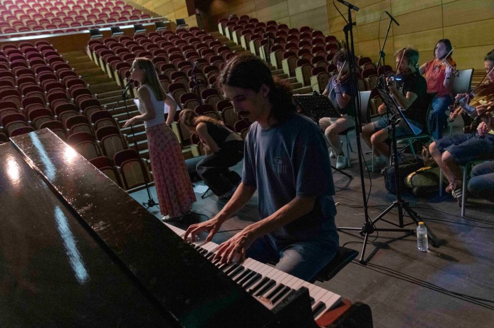 Ensayo del Concierto canciones de cine en español (Toledo) 12-09-2029