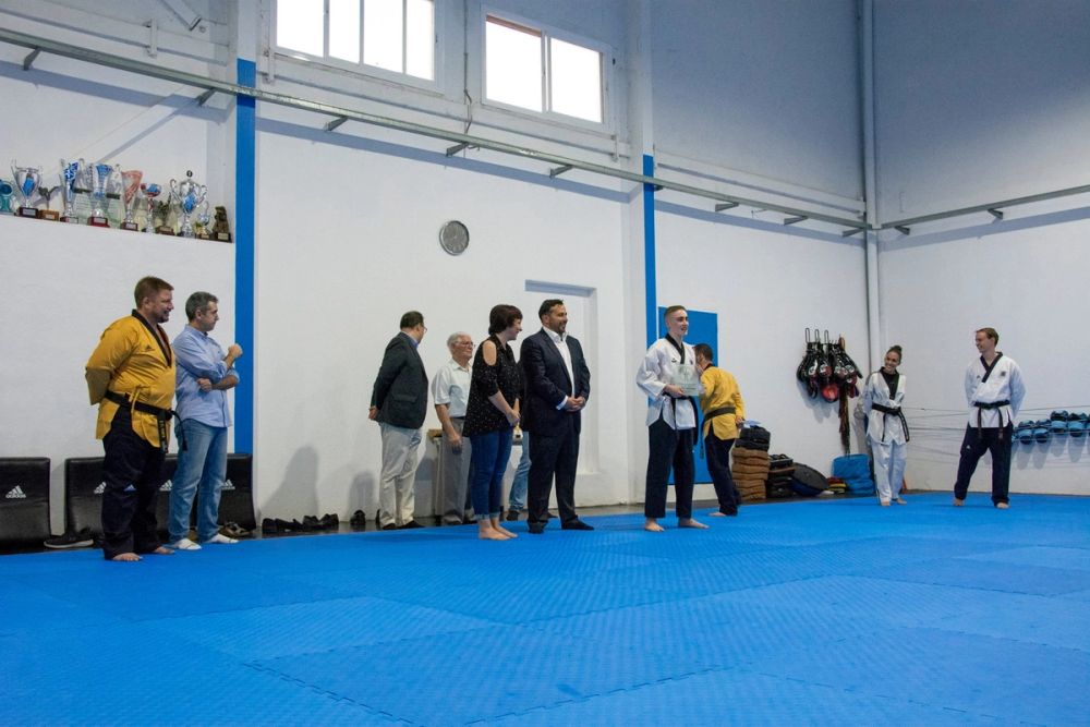 Inauguracion de la nueva sala Municipal de Taekwondo (Leganes) 27-09-2019