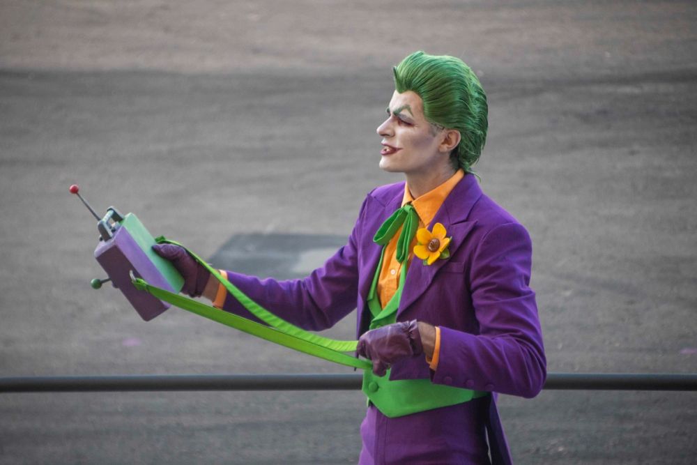 Espectaculo DC Super- Villains Stunt Show en parque warner  29-06-2026