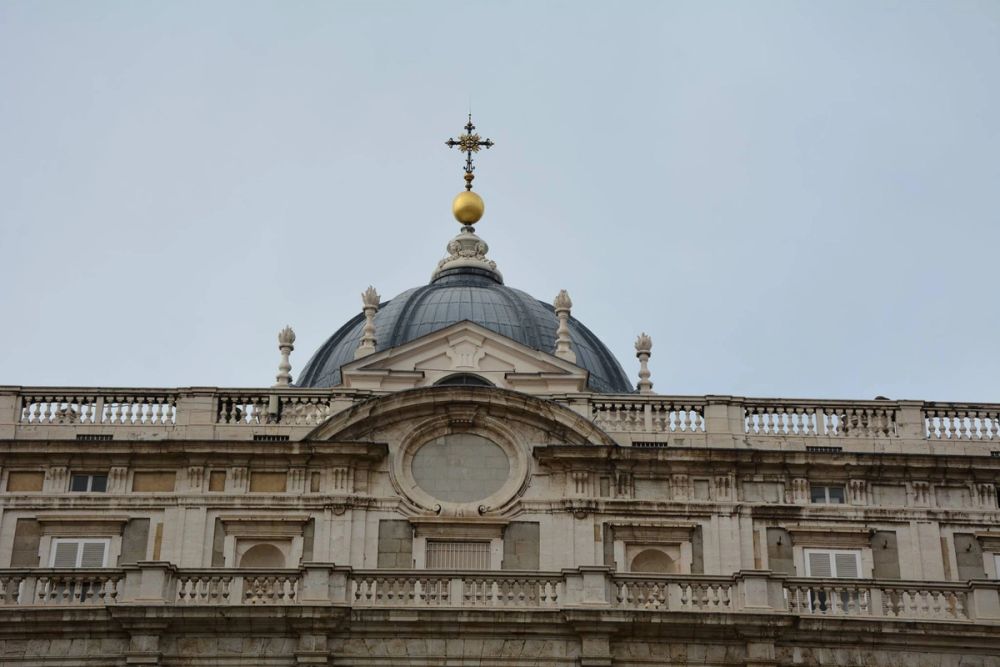 Palacio Real y catedral de la Almudena (Madrid) 15-08-2017