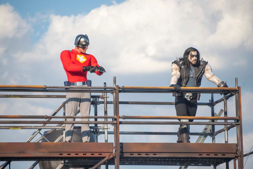 Espectaculo DC Super- Villains Stunt Show en parque warner  29-06-2026