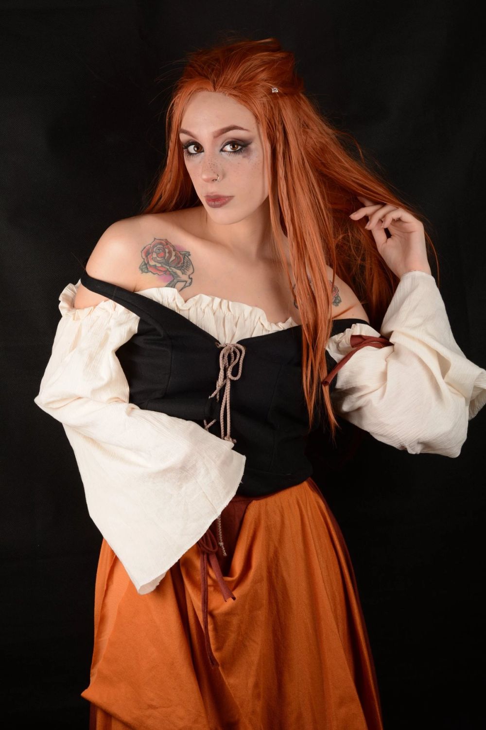 Doncella medieval elfica 07-04-2019