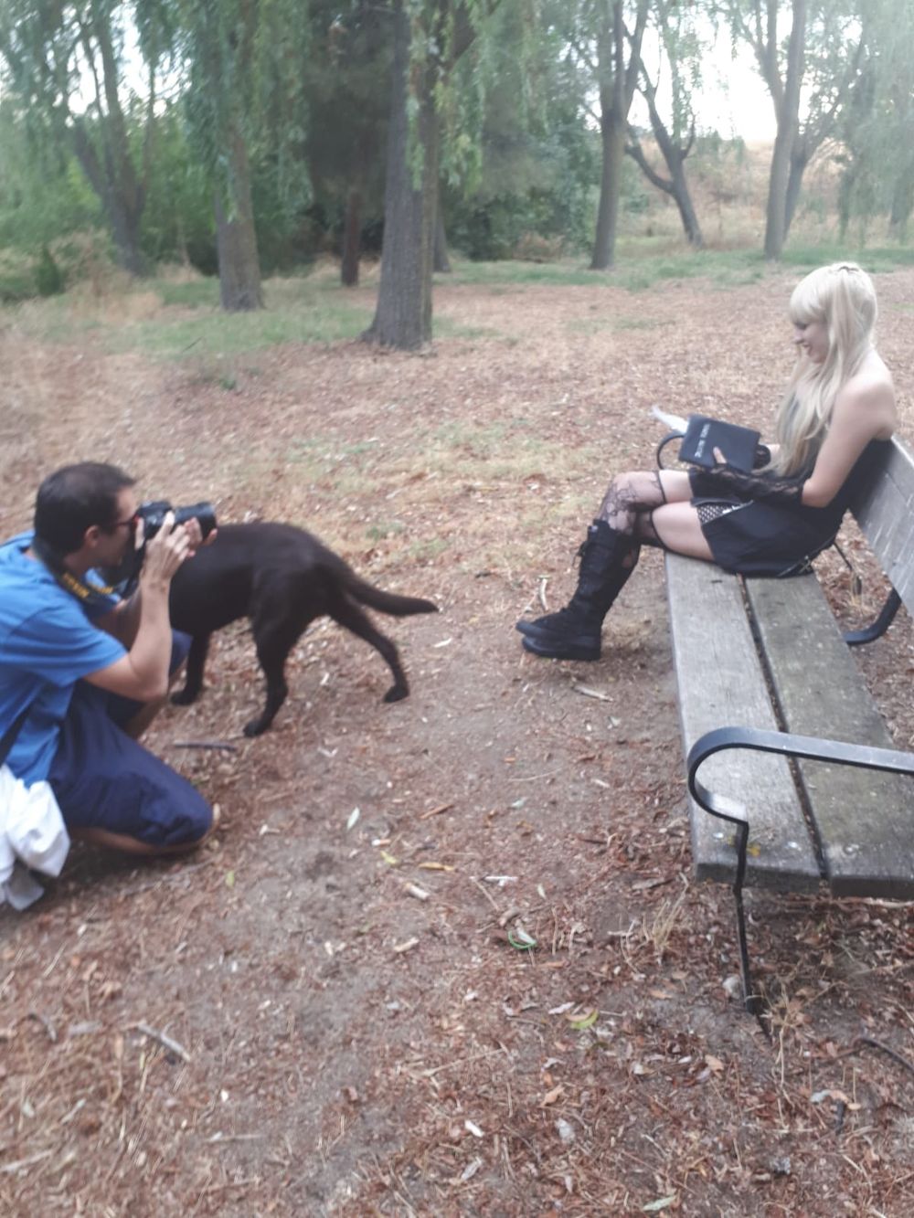 Makingof de las esion de fotos Misa 18-09-2018