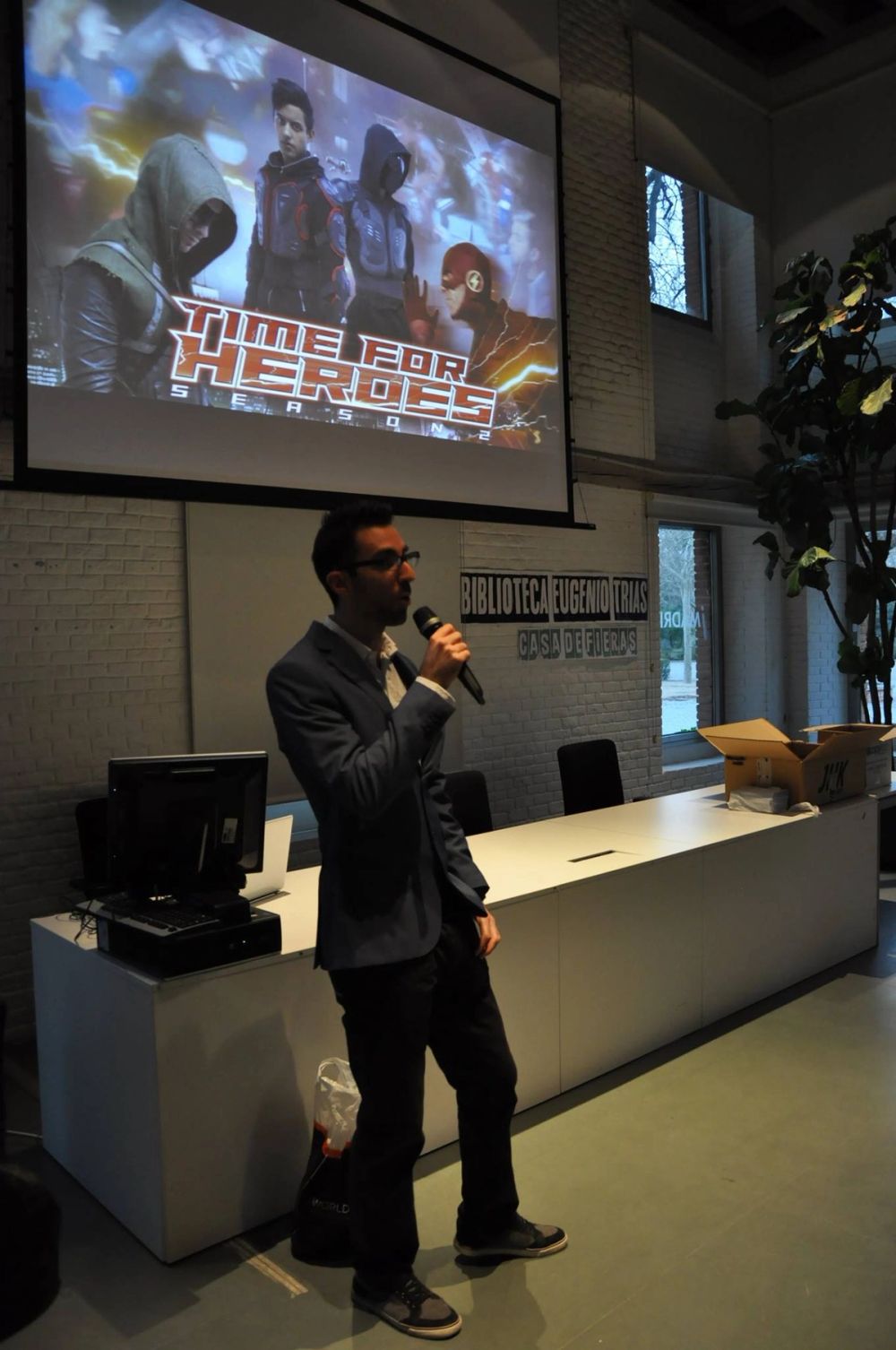 Estreno de la serie "Time For Heroes" 15-02-2017