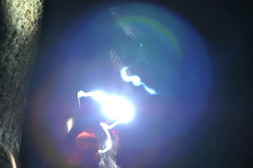 Efectos de luz (Parque butarque Leganes) 01-09-2014