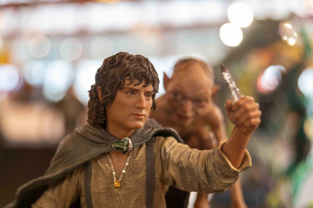 Coleccion de figuras en la comiccon san diego malaga