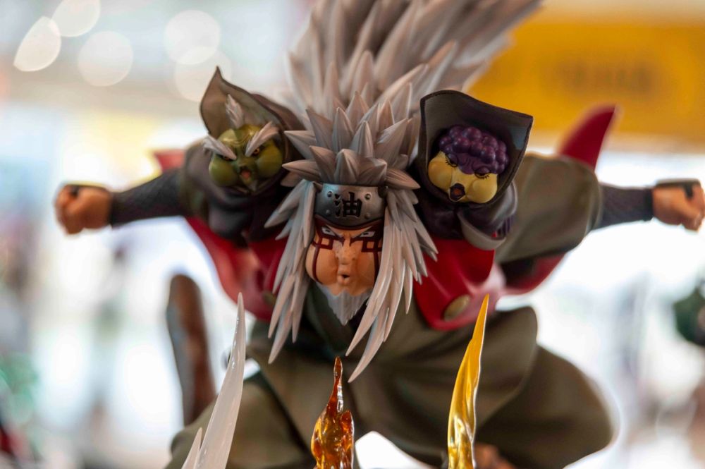 Coleccion de figuras en la comiccon san diego malaga