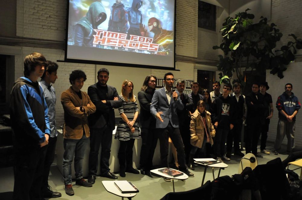 Estreno de la serie "Time For Heroes" 15-02-2017