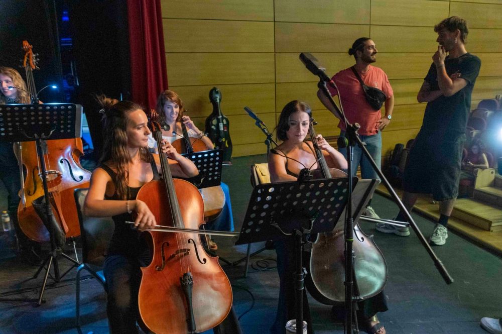Ensayo del Concierto canciones de cine en español (Toledo) 12-09-2029