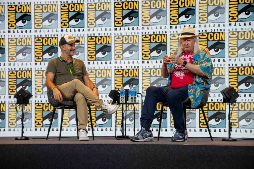 Panel de Charles Martinet (Voz mario bros)