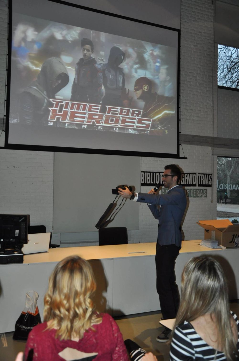 Estreno de la serie "Time For Heroes" 15-02-2017