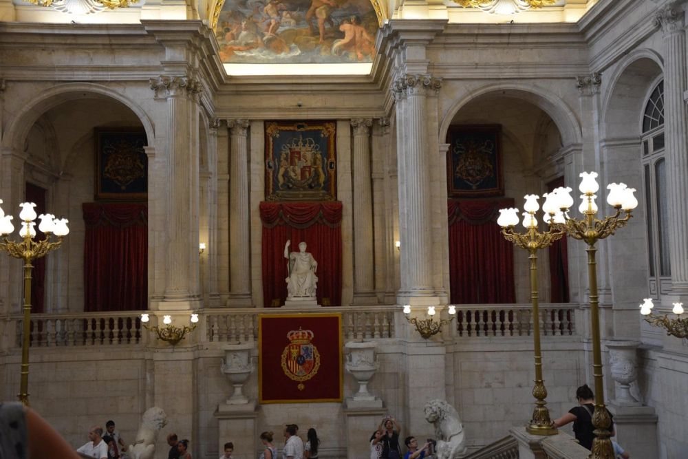 Palacio Real y catedral de la Almudena (Madrid) 15-08-2017