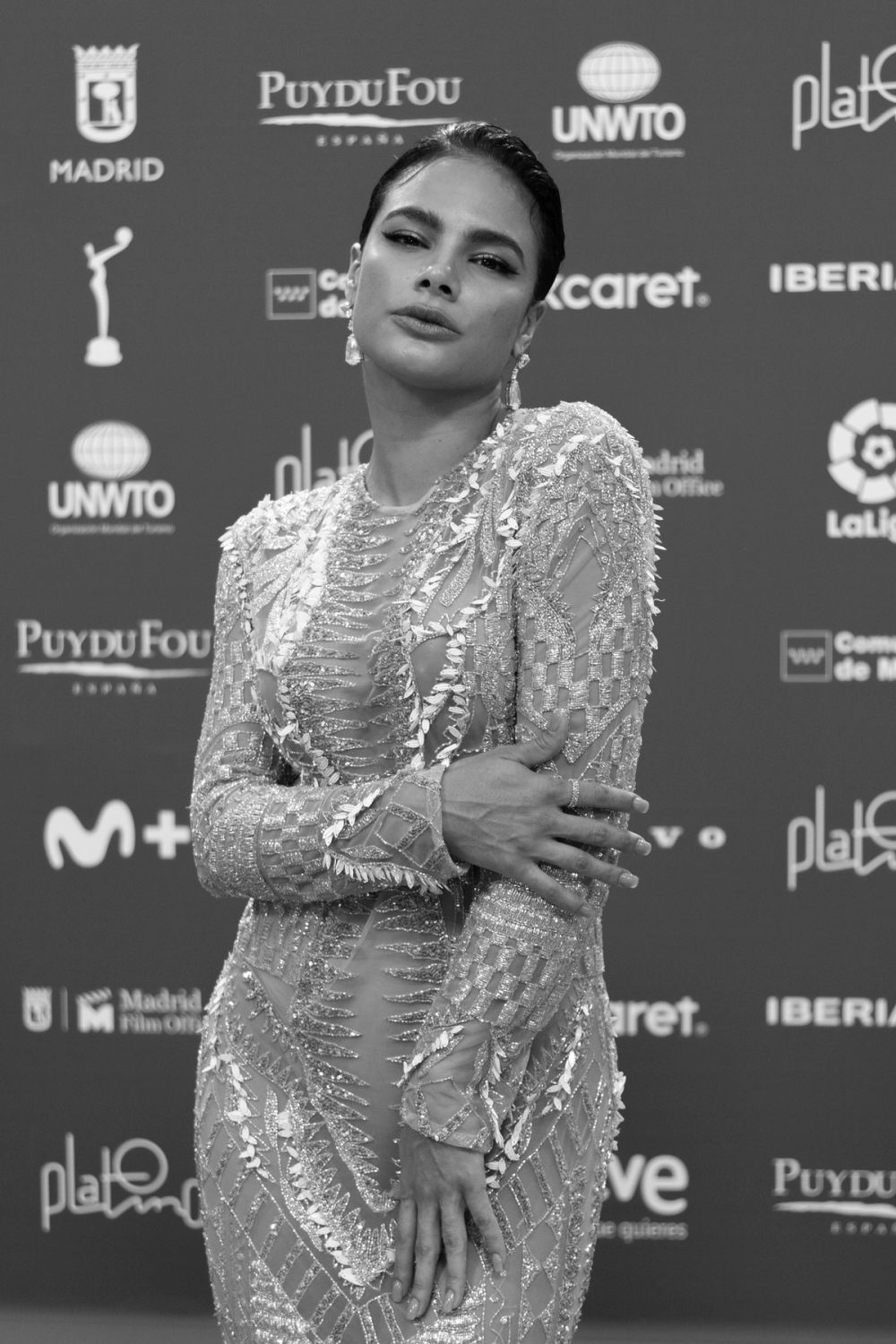 Photocall Premios Platino 2023 B/N