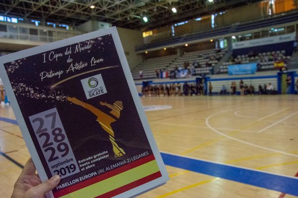 Iº Copa del mundo de patinaje artistico en linea 27-09-2019