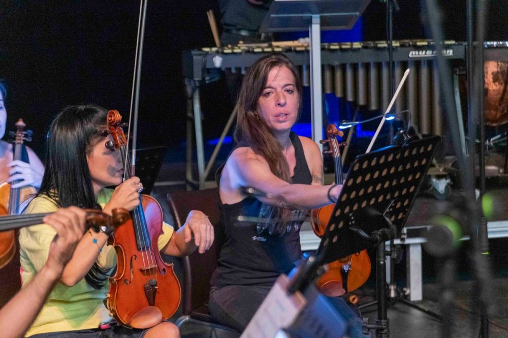 Ensayo del Concierto canciones de cine en español (Toledo) 12-09-2029