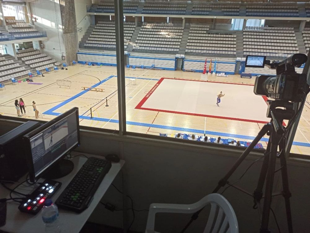 Grabación del torneo de Gimnasia rítmica 29-05-2021