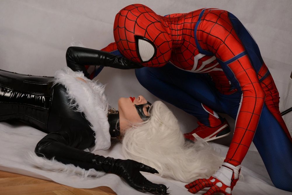 Spiderman & Black Cat Prnze y Luna 30-10-2018