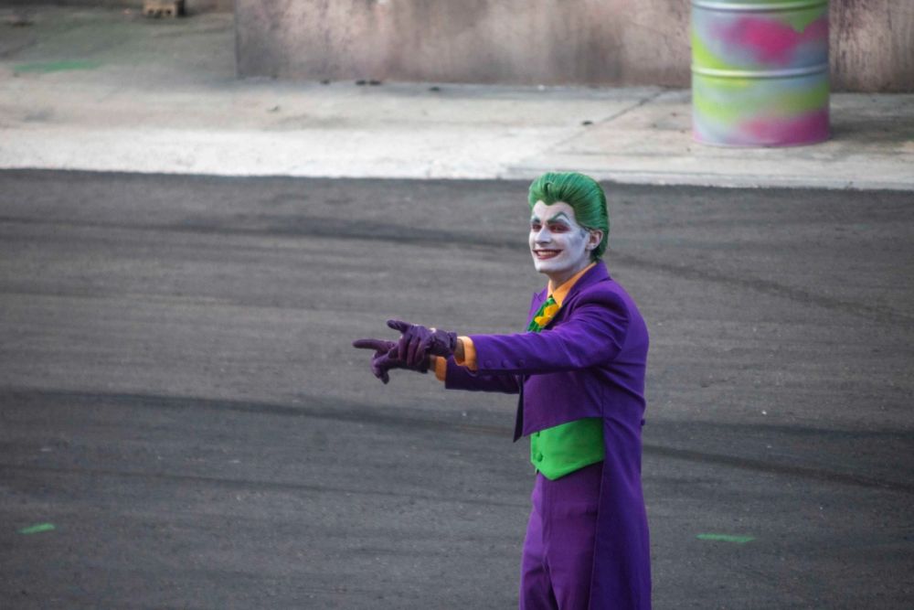 Espectaculo DC Super- Villains Stunt Show en parque warner  29-06-2026
