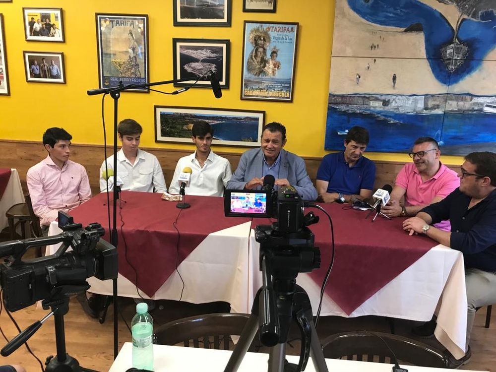 Grabando programa "la andanada del 5" temporada 2021