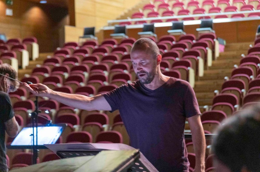 Ensayo del Concierto canciones de cine en español (Toledo) 12-09-2029