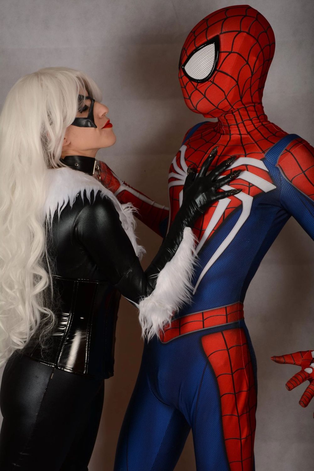 Spiderman & Black Cat Prnze y Luna 30-10-2018
