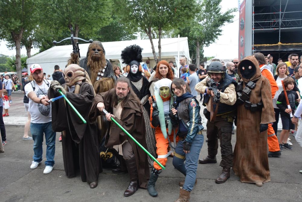 Desfile Star wars (Metropolis Gijon) 2017