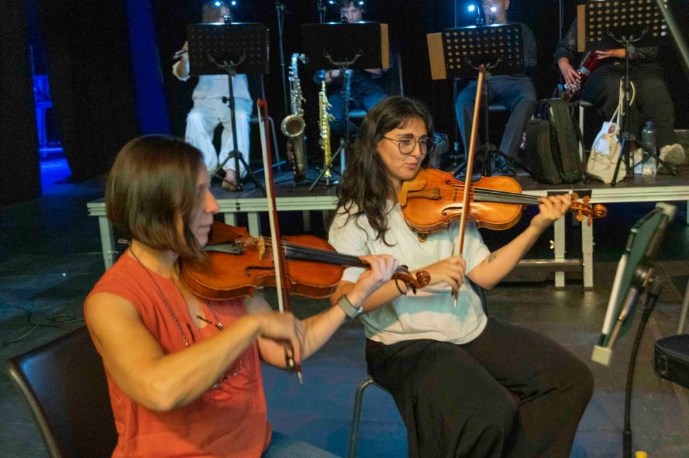 Ensayo del Concierto canciones de cine en español (Toledo) 12-09-2029