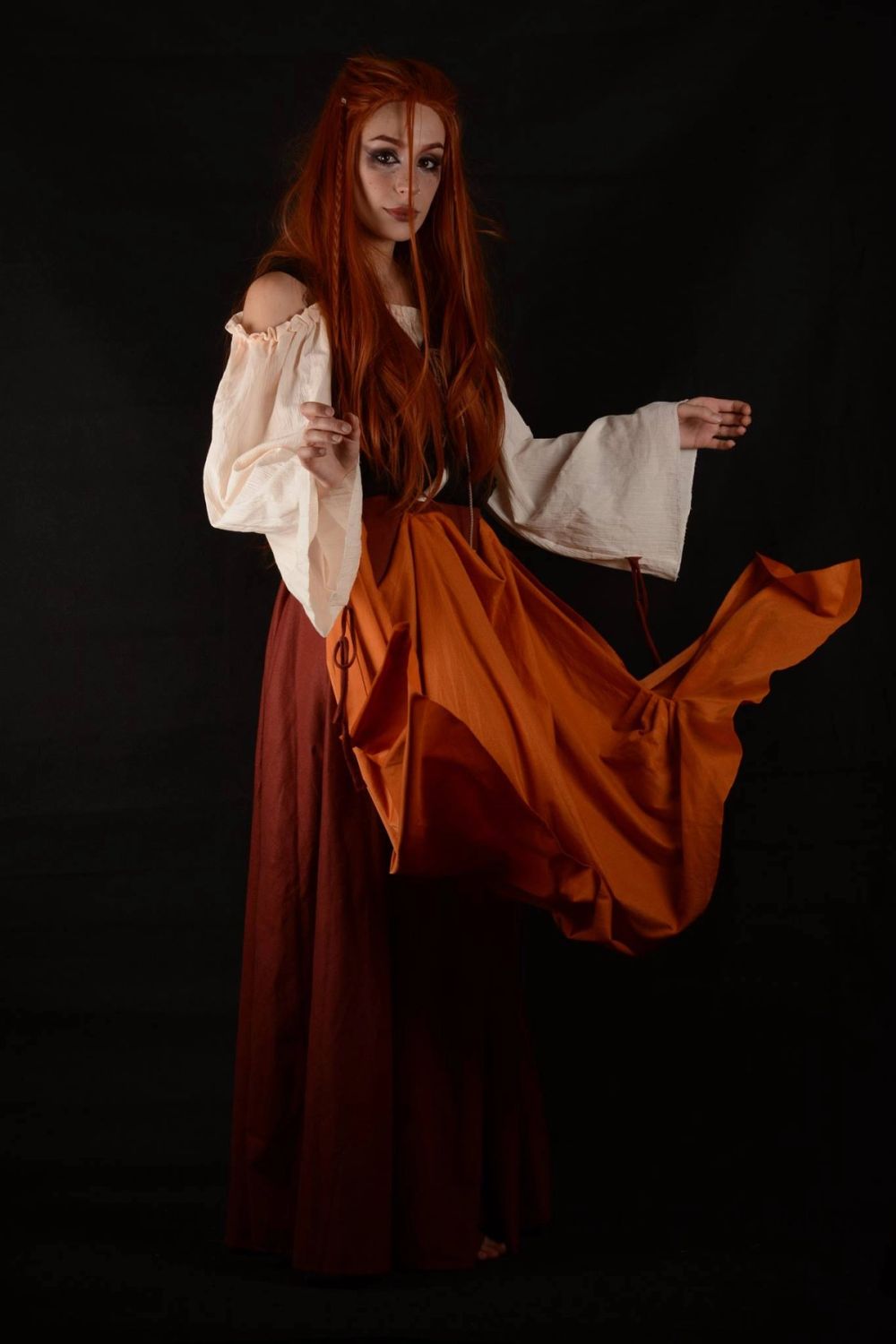 Doncella medieval elfica 07-04-2019