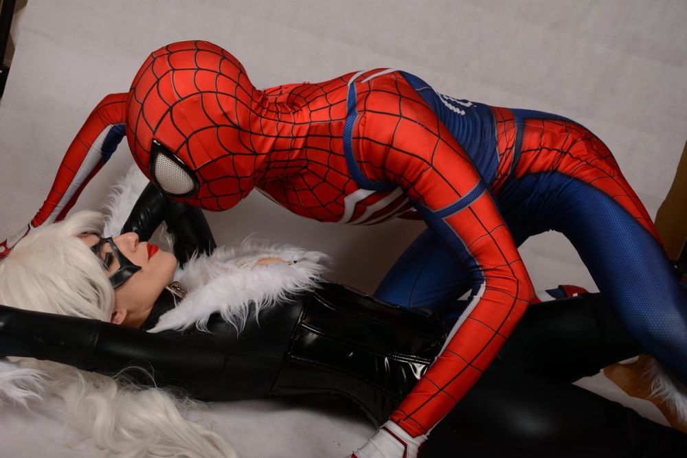 Spiderman & Black Cat Prnze y Luna 30-10-2018