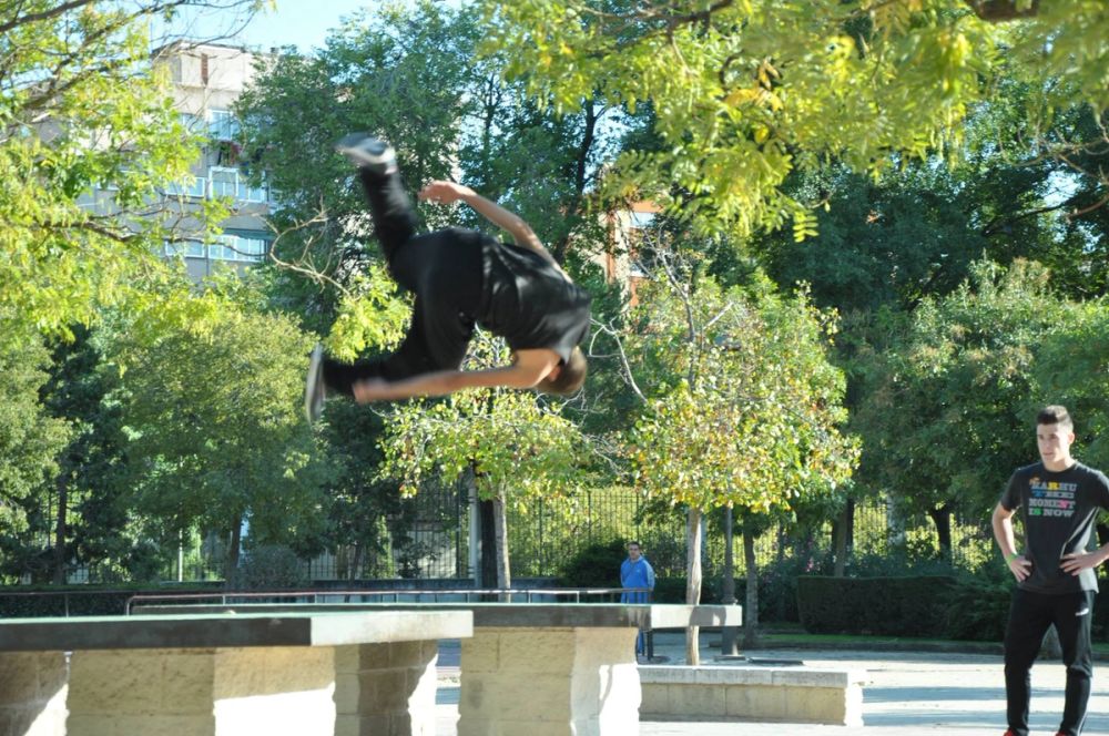 Parkour por la ciudad 14-10-2016