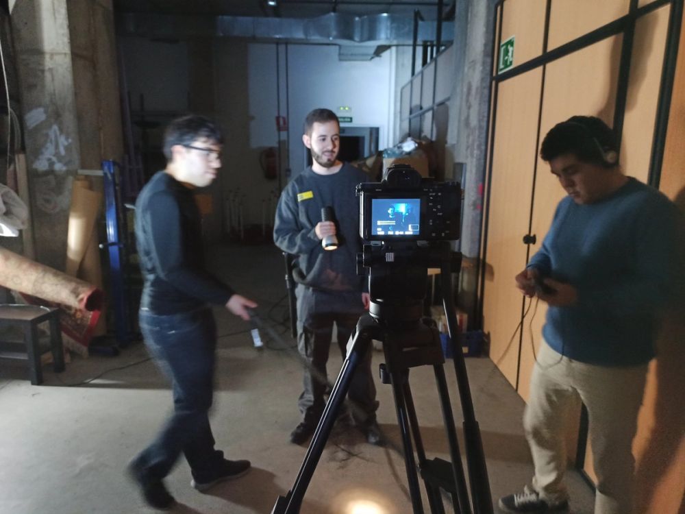 Rodaje del corto "sin salida" 2020