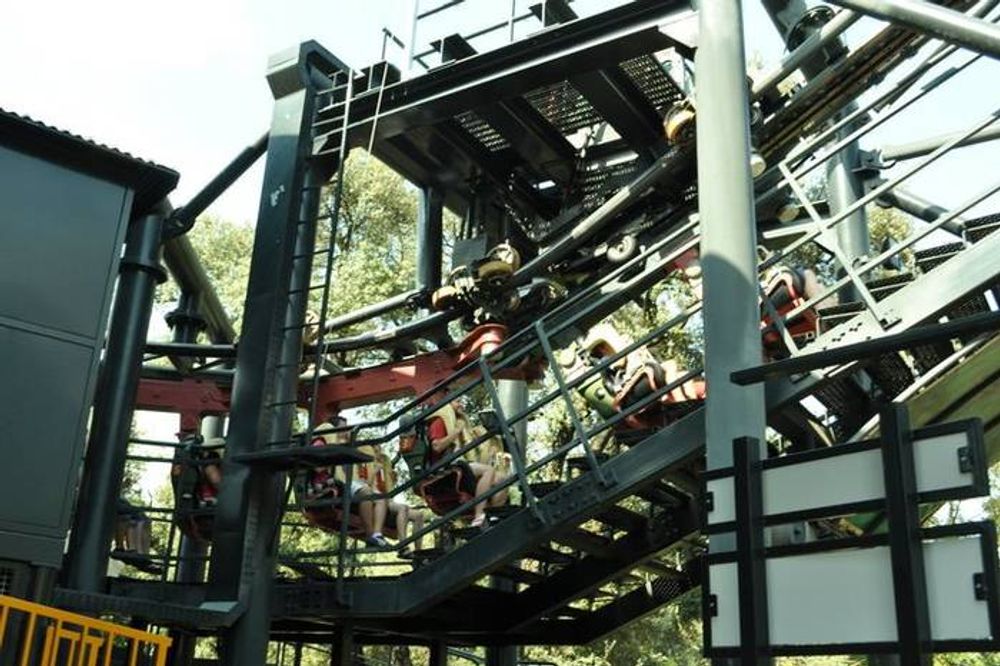 Parque de atracciones de madrid 2012