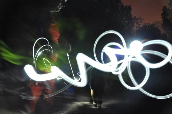 Efectos de luz (Parque butarque Leganes) 01-09-2014