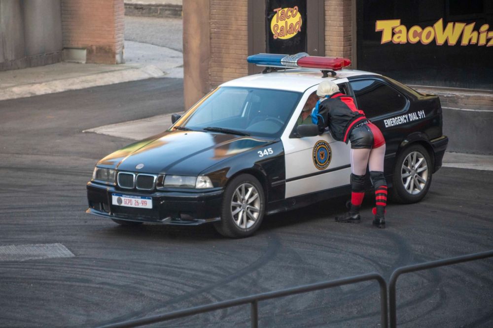 Espectaculo DC Super- Villains Stunt Show en parque warner  29-06-2026