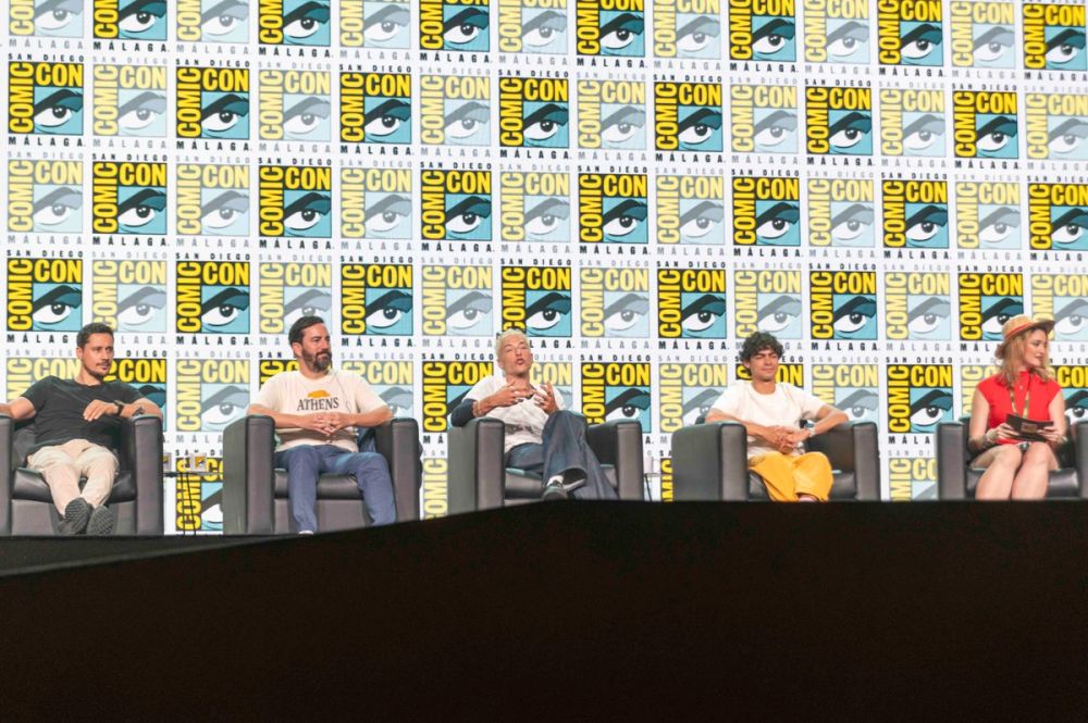 Panel de One piece en la Comiccon San Diego Malaga