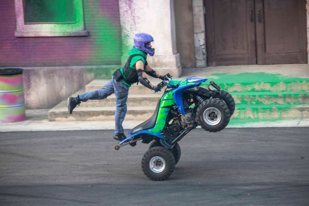 Espectaculo DC Super- Villains Stunt Show en parque warner  29-06-2026