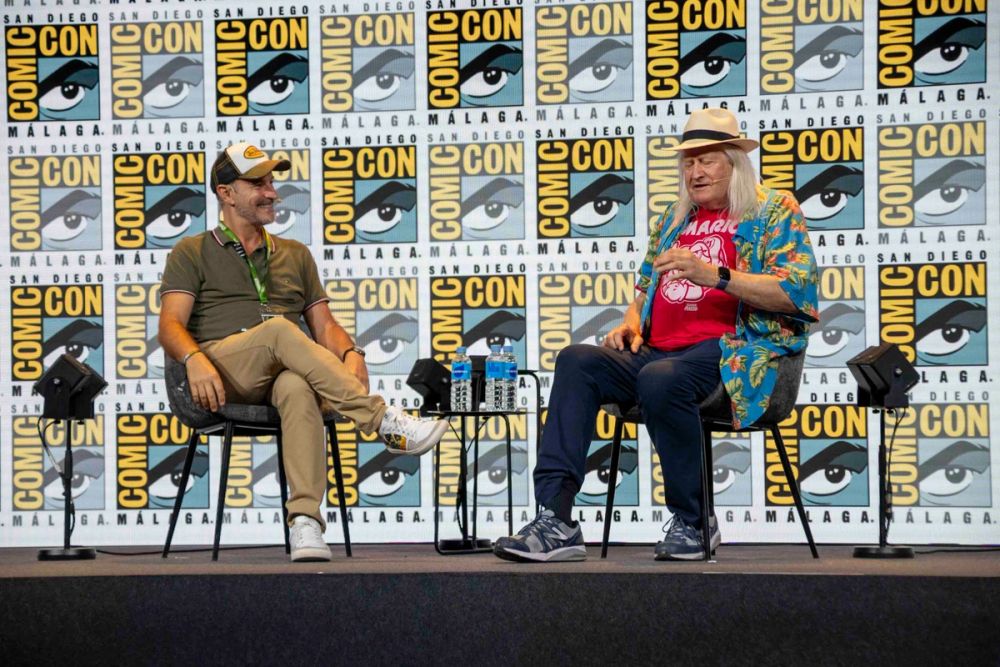 Panel de Charles Martinet (Voz mario bros)