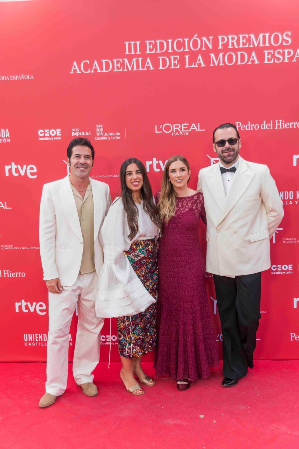 Alfombra roja de la III edición de los Premios Academia de la Moda Española 30-06-2026