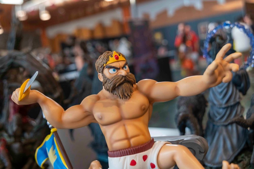 Coleccion de figuras en la comiccon san diego malaga