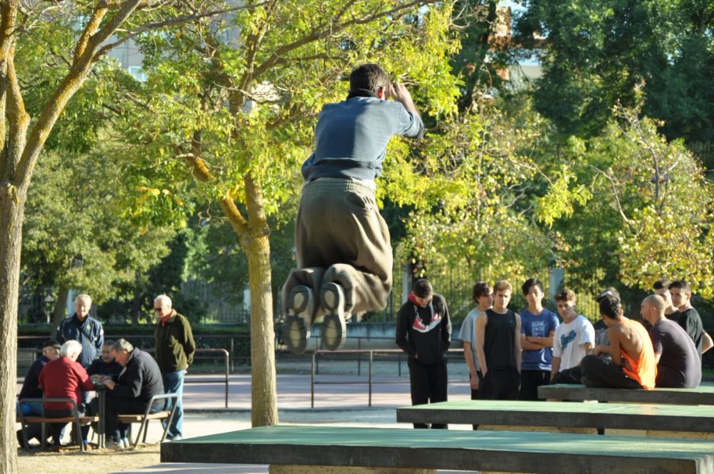 Parkour por la ciudad 14-10-2016