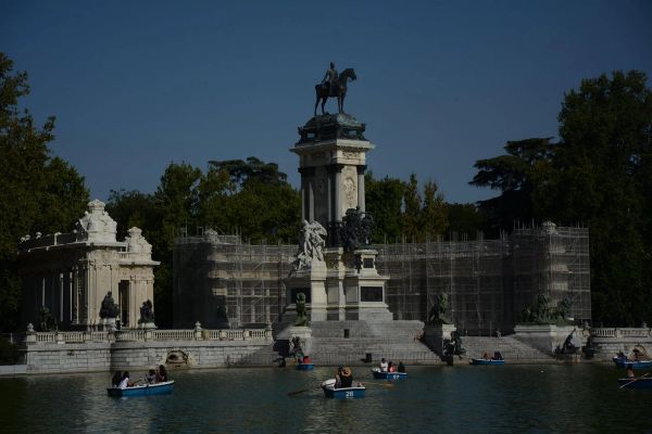 Parque del Retiro (Madrid) 18-08-2017
