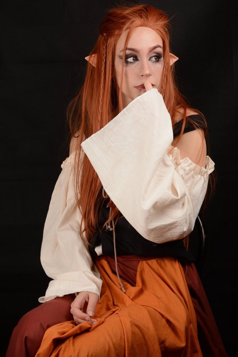 Doncella medieval elfica 07-04-2019