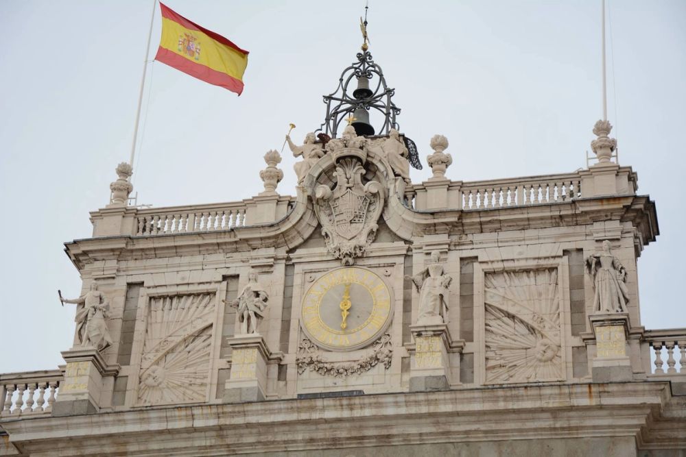 Palacio Real y catedral de la Almudena (Madrid) 15-08-2017