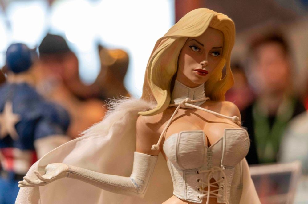 Coleccion de figuras en la comiccon san diego malaga