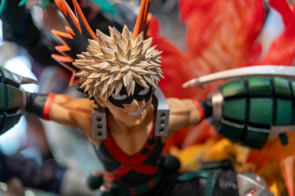 Coleccion de figuras en la comiccon san diego malaga