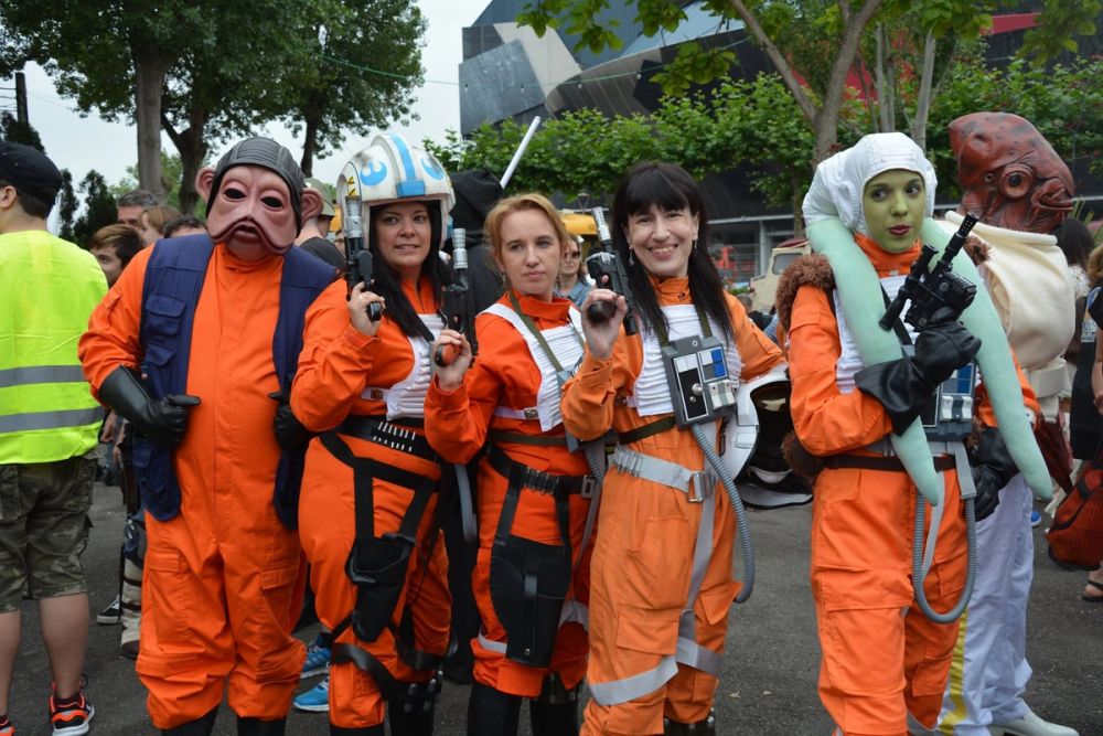 Desfile Star wars (Metropolis Gijon) 2017