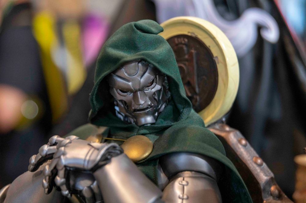 Coleccion de figuras en la comiccon san diego malaga