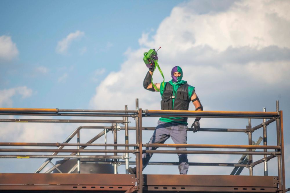 Espectaculo DC Super- Villains Stunt Show en parque warner  29-06-2026