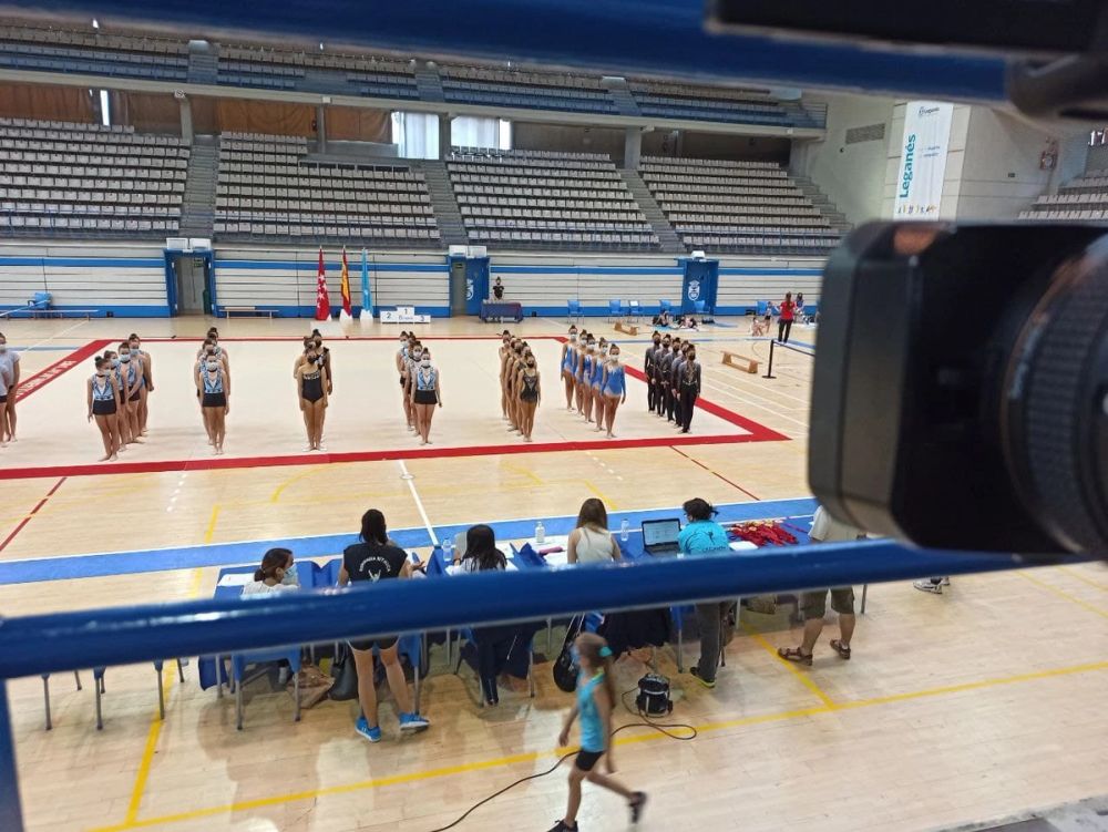 Grabación del torneo de Gimnasia rítmica 29-05-2021