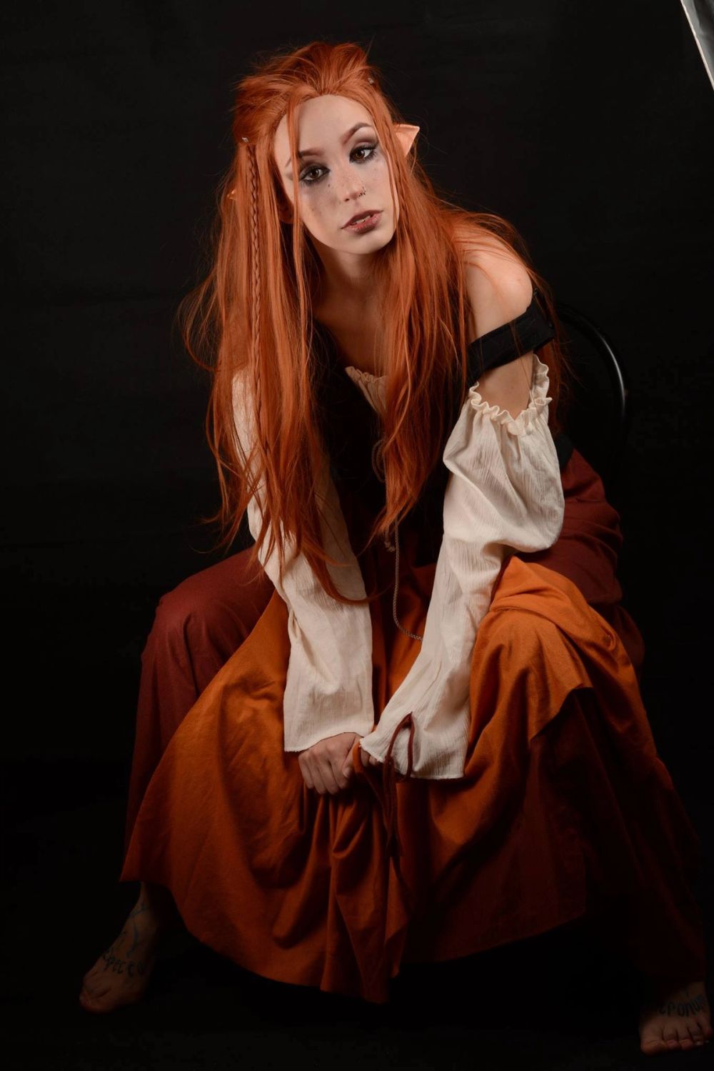 Doncella medieval elfica 07-04-2019